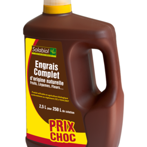 ENGRAIS COMPLET D'ORIGINE NATURELLE LIQUIDE - 2,5 L