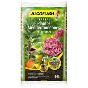 TERREAU PLANTES MEDITERRANEENNES ALGOFLASH - 20L
