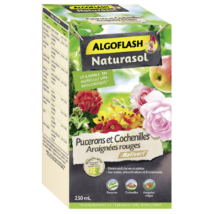 INSECTICIDE PUCERONS COCHENILLES, ARAIGNÉES ROUGES - NATURASOL