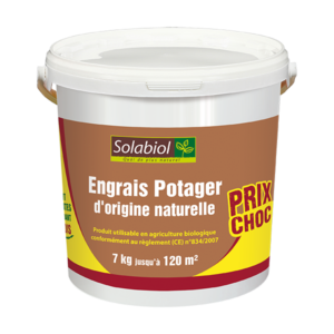 ENGRAIS POTAGER D'ORIGINE NATURELLE
