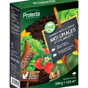Anti limaces Protecta 500 g granulés pour potager et jardin